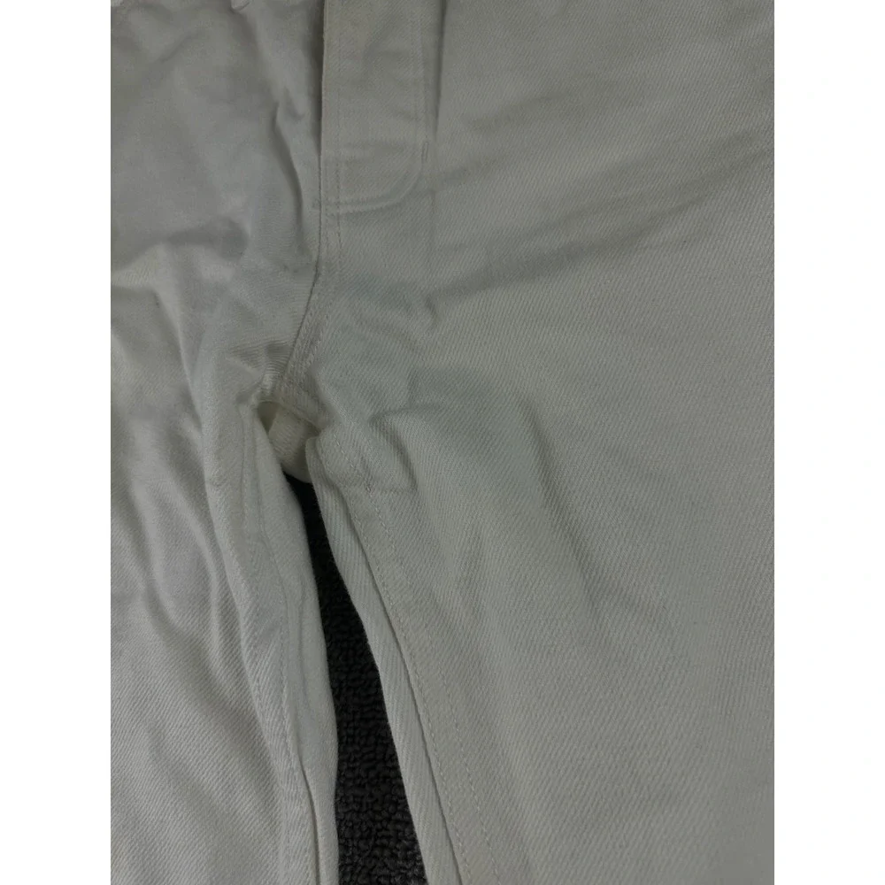 Nudie Jeans‎ Tuff Tony Pants Men W26 L28 White Loose Wide-Leg Heritage Workwear